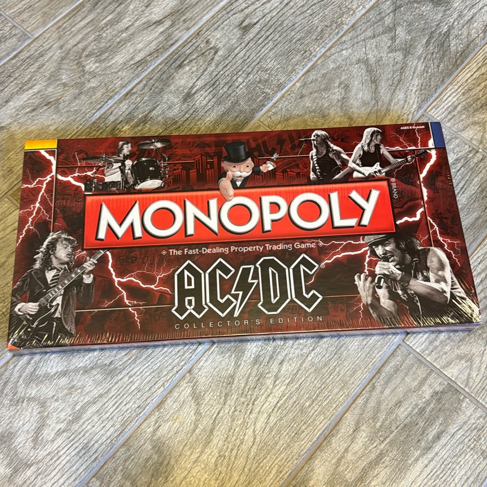 Monopoly.  Collectors.  AC/DC.